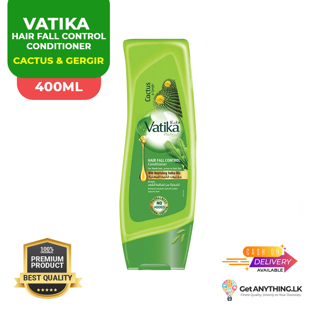 VATIKA Cactus & Gergir 400ml Hair Fall Control Conditioner