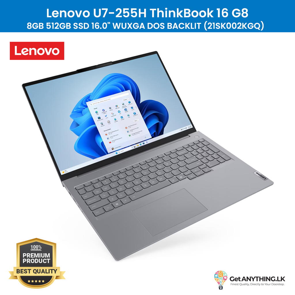 Lenovo ThinkBook 16 Gen 8 U7-255H (21SK002KGQ) 