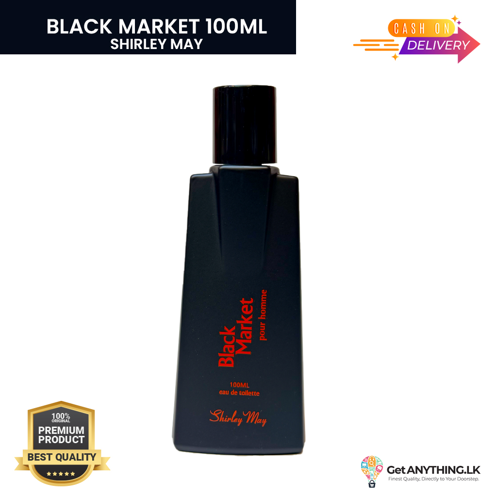 Shirley May - Black Market 100ml Men's Perfume