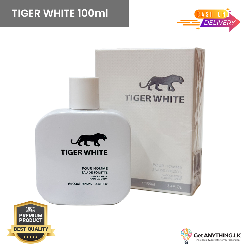 TIGER WHITE 100ml Men's Perfume