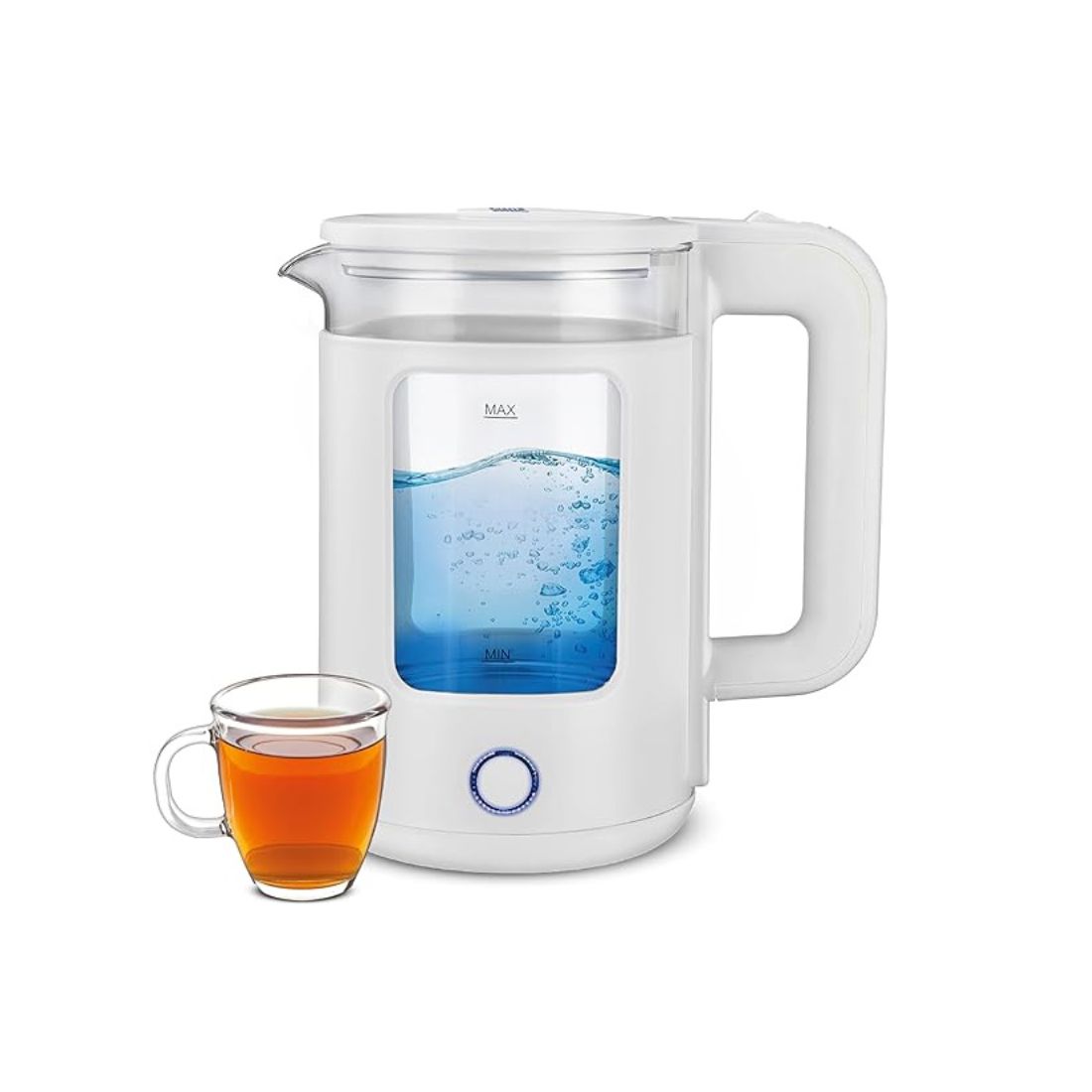 KENT Cool Touch Glass Kettle (1.8L)