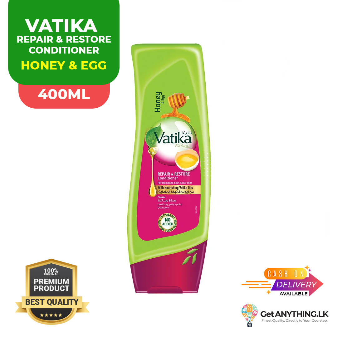VATIKA Honey & Egg 400ml Repair & Restore Conditioner
