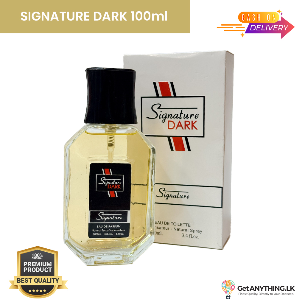 SIGNATURE DARK 100ml Men's Perfume