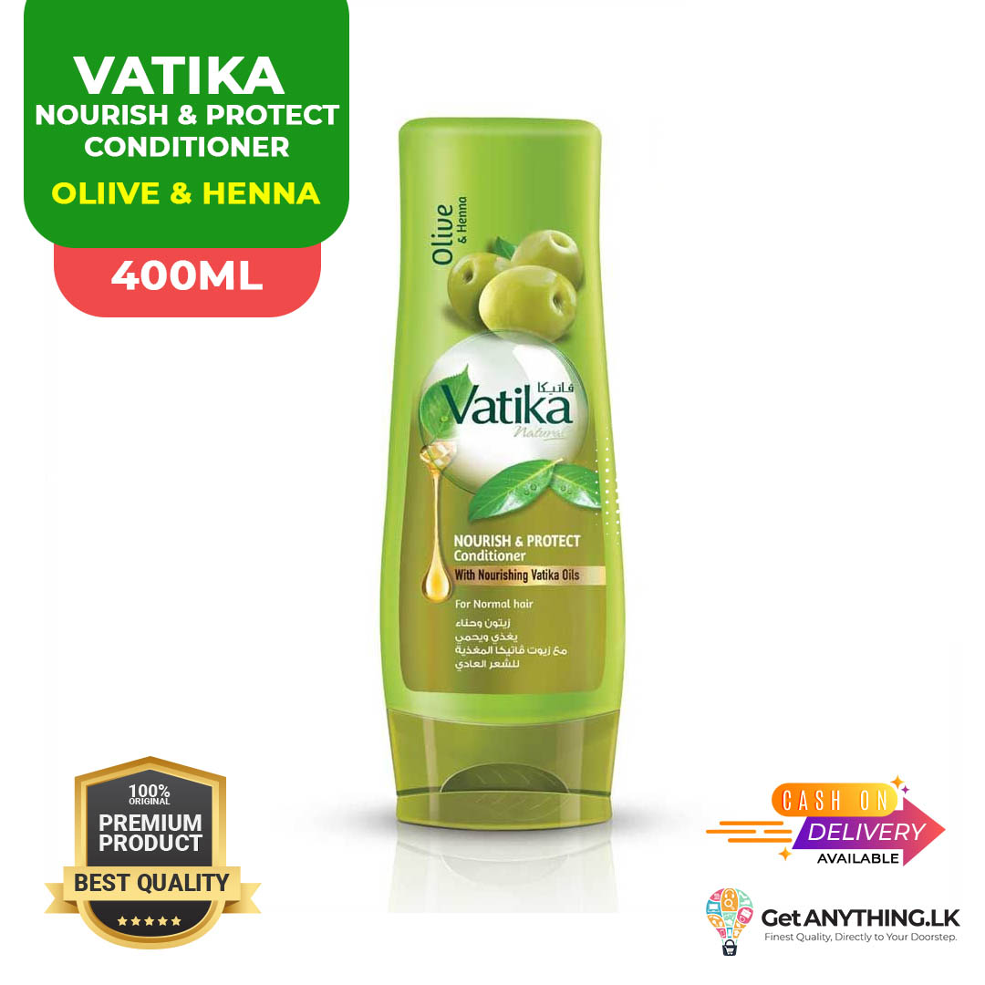 VATIKA Olive & Henna 400ml Nourish & Protect Conditioner