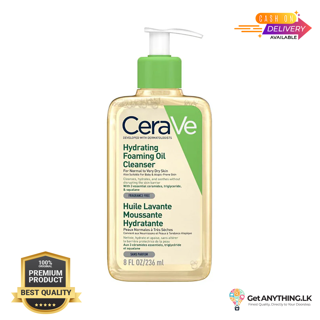 CeraVe Hydrating Foaming Oil Cleanser 237ml