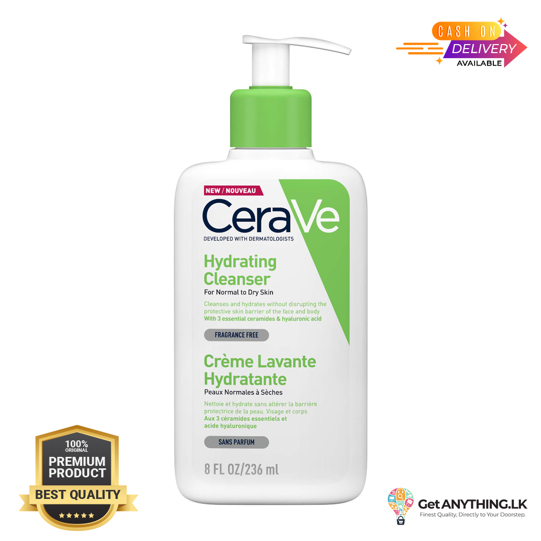 CeraVe Hydrating Cleanser Normal to Dry Skin 236ml