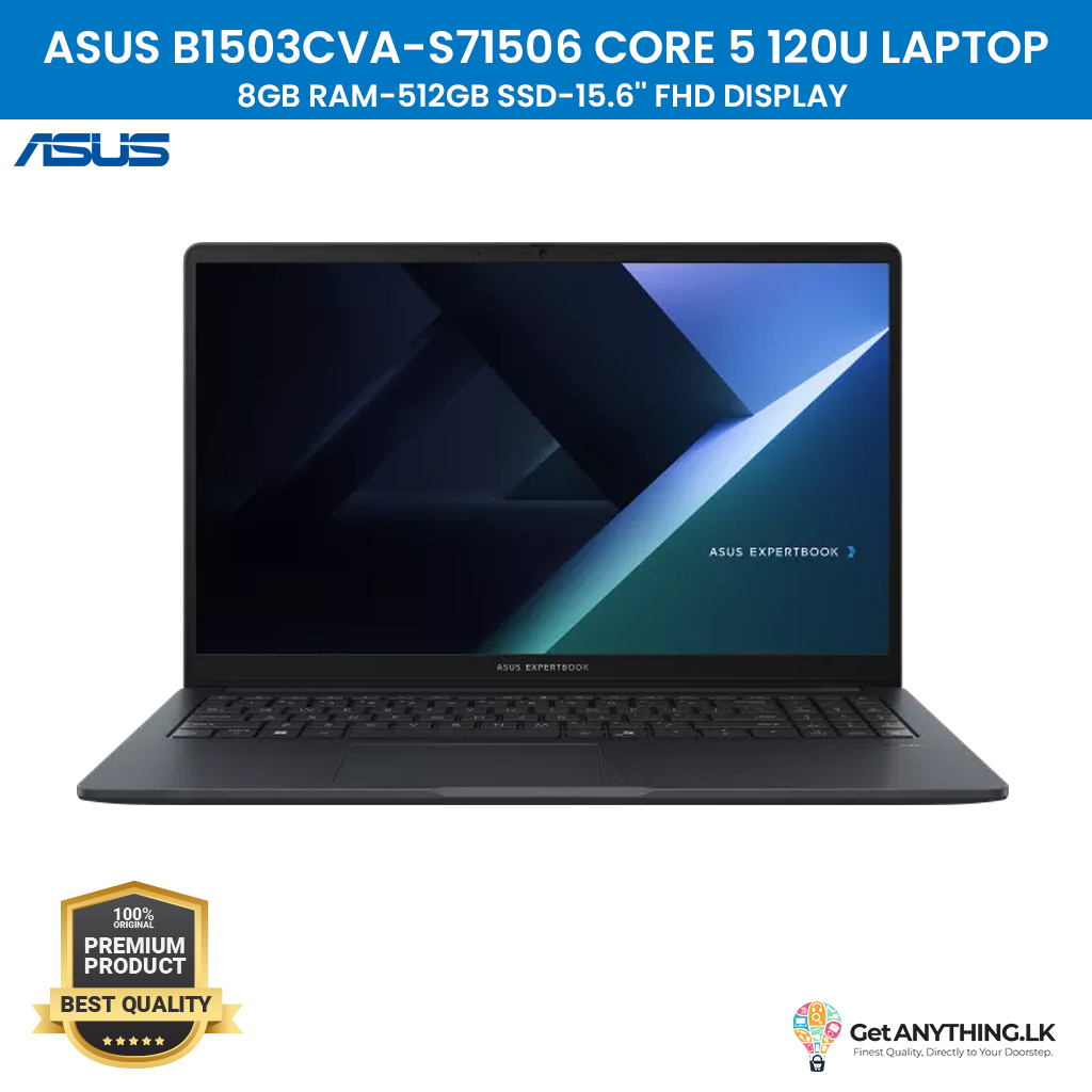 ASUS B1503CVA-S71506 CORE 5 120U LAPTOP