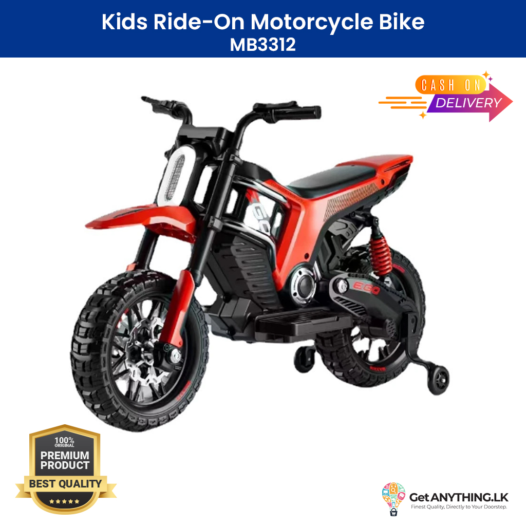 Kids Ride-On Motorcycle Bike MB3312