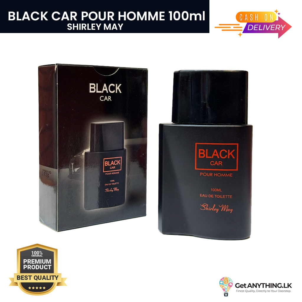 SHIRLEY MAY BLACK CAR POUR HOMME 100ml Men's Perfume