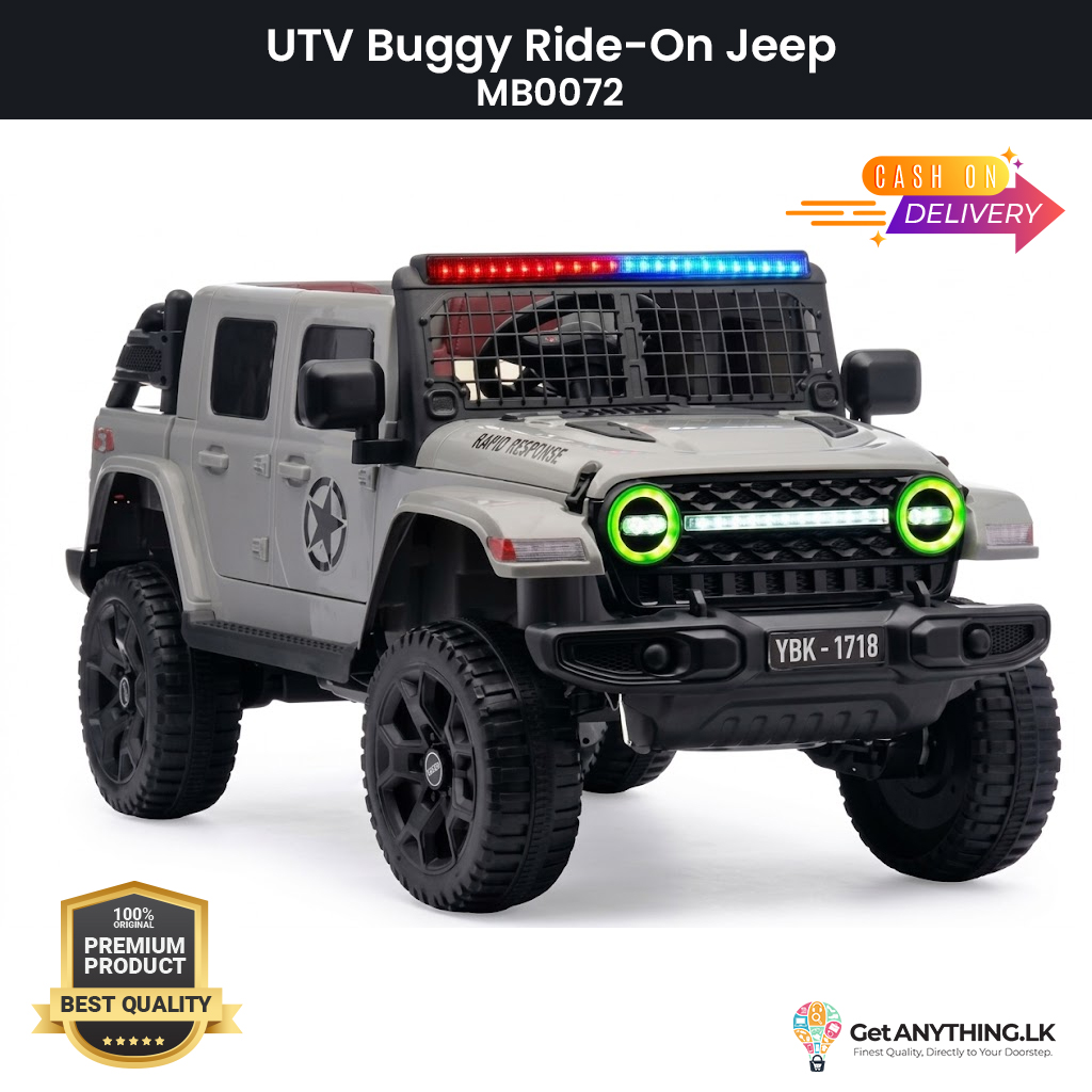Military Style Jeep Ride-On MB0072 