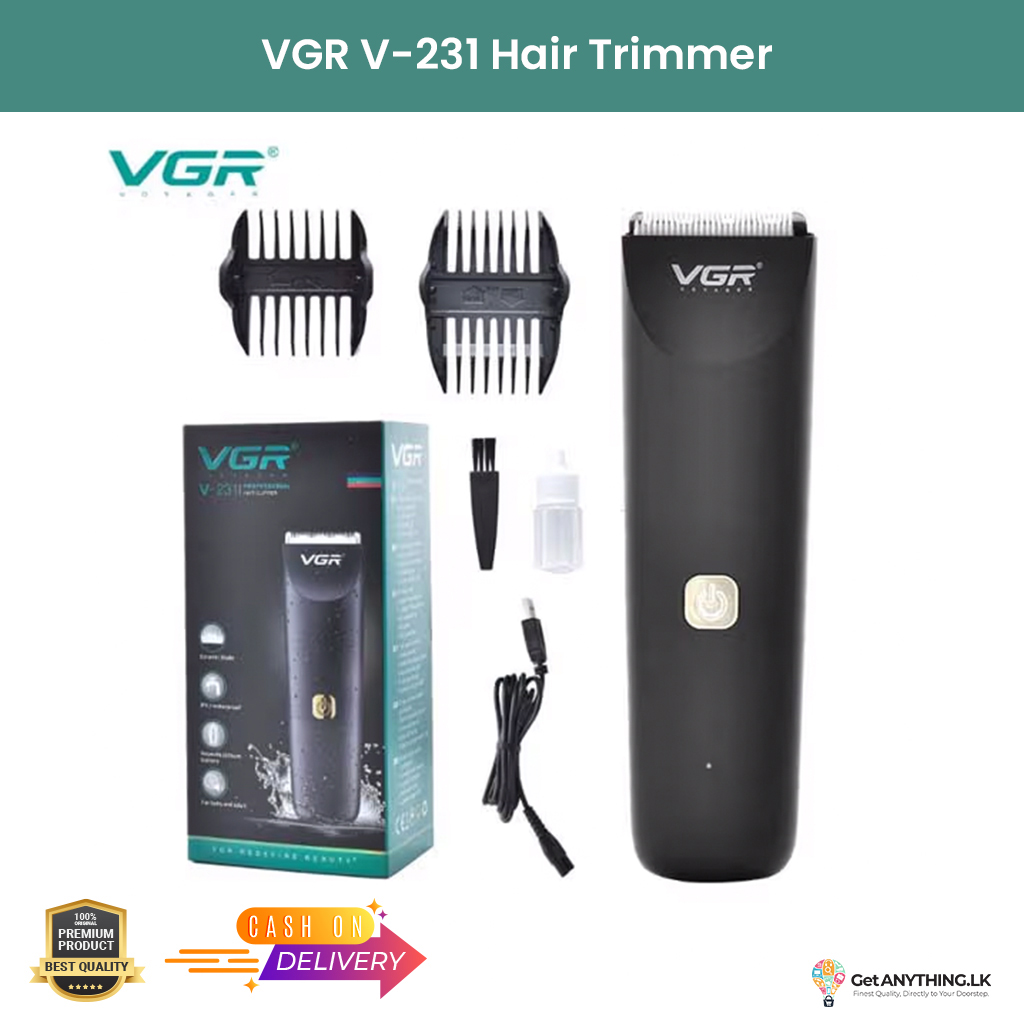  V-231 Professional Rechargeable Electric Hair Trimmer
