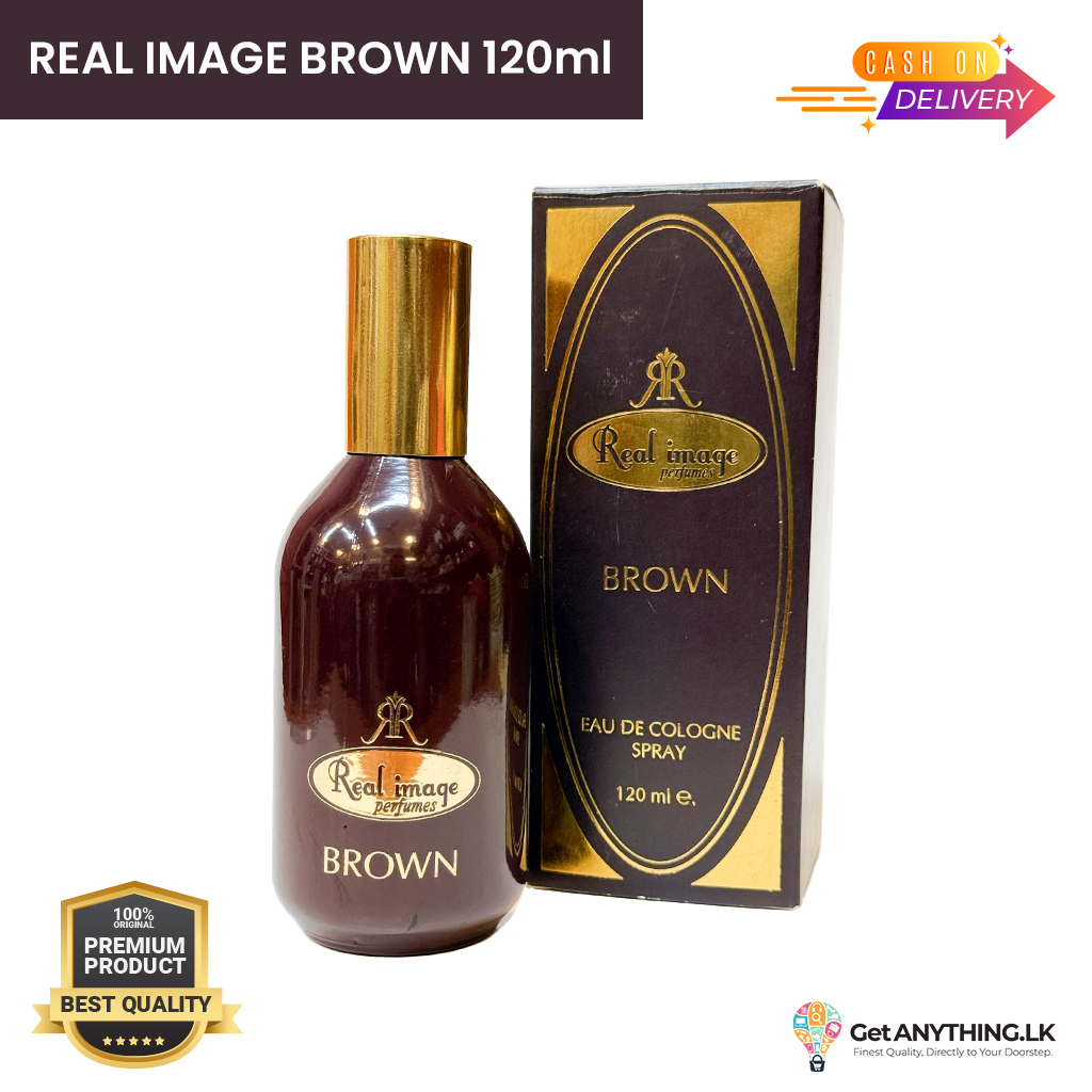 REAL IMAGE BROWN  120ml Men's Perfume
