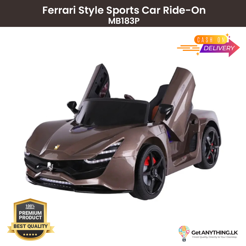 Ferrari Style Sports Car Ride-On MB183P