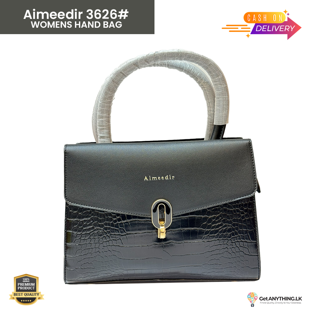 Aimeedir 3626 Women's Hand Bag Black