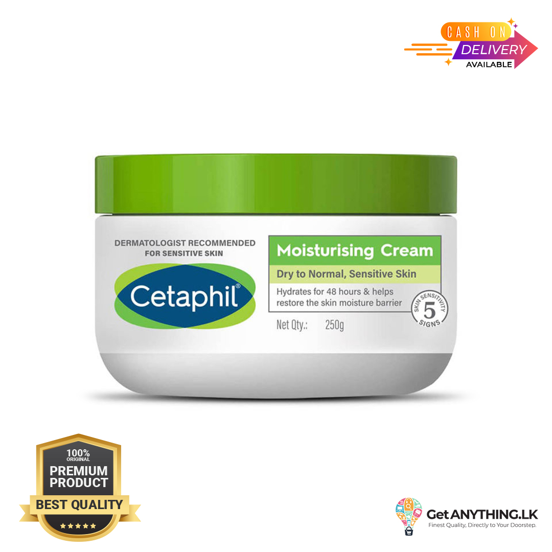 Cetaphil Moisturising Cream - For Dry to Very Dry Sensitive Skin 250g