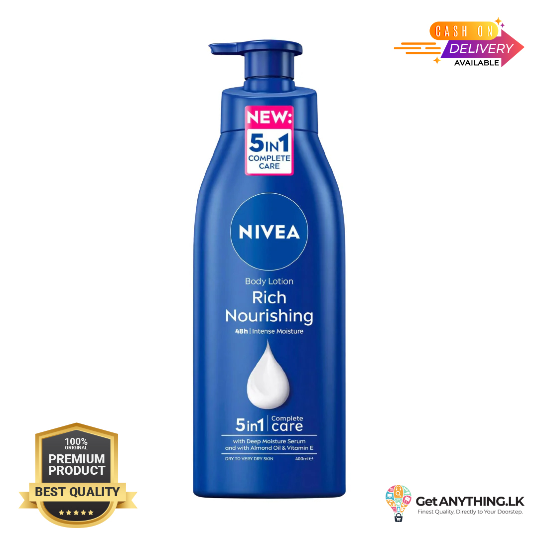Nivea Body Lotion Rich Nourishing 48h Dry To Very Dry Skin Body Lotion 400ml