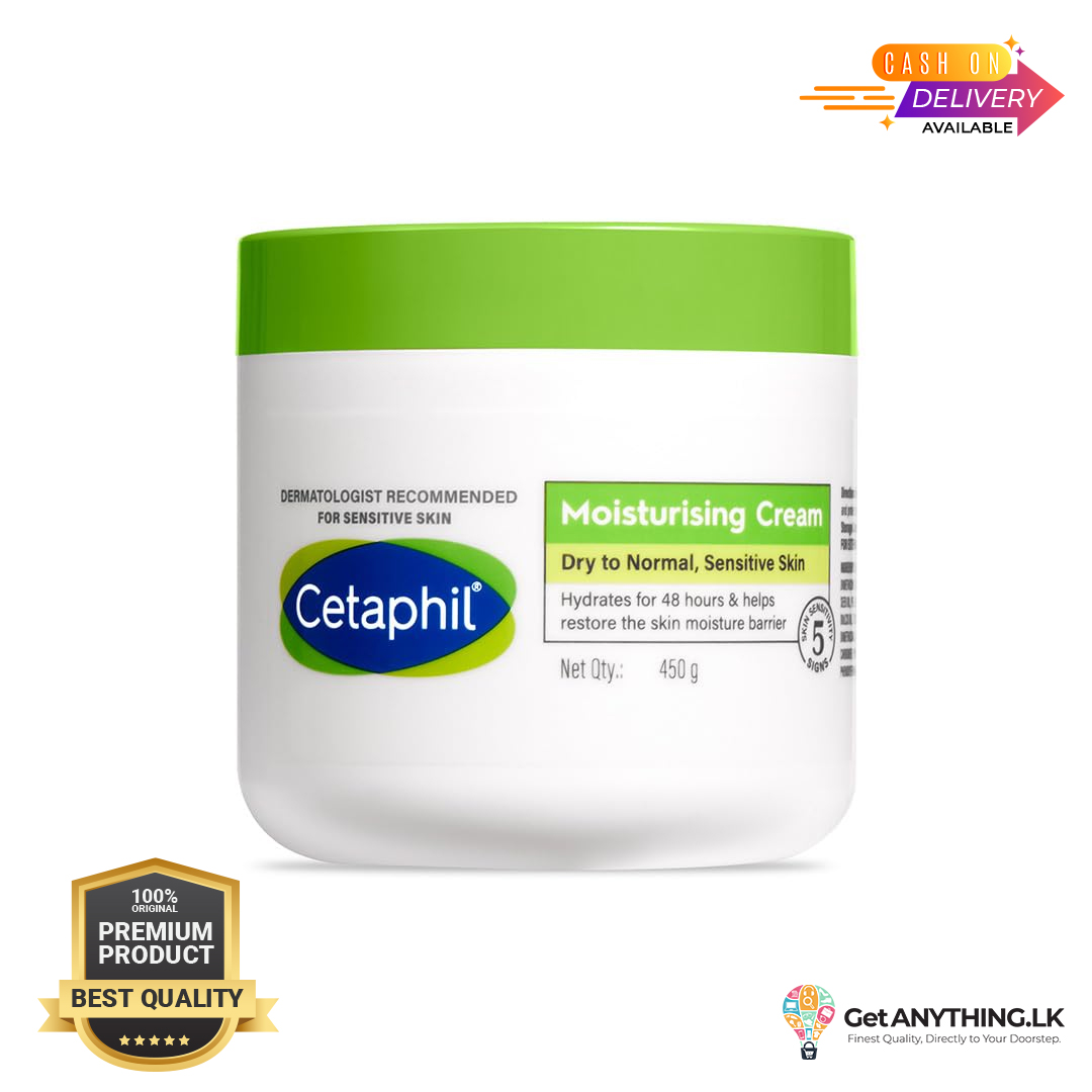 Cetaphil Moisturising Cream - Hydrating Body Cream for Dry Skin 450g