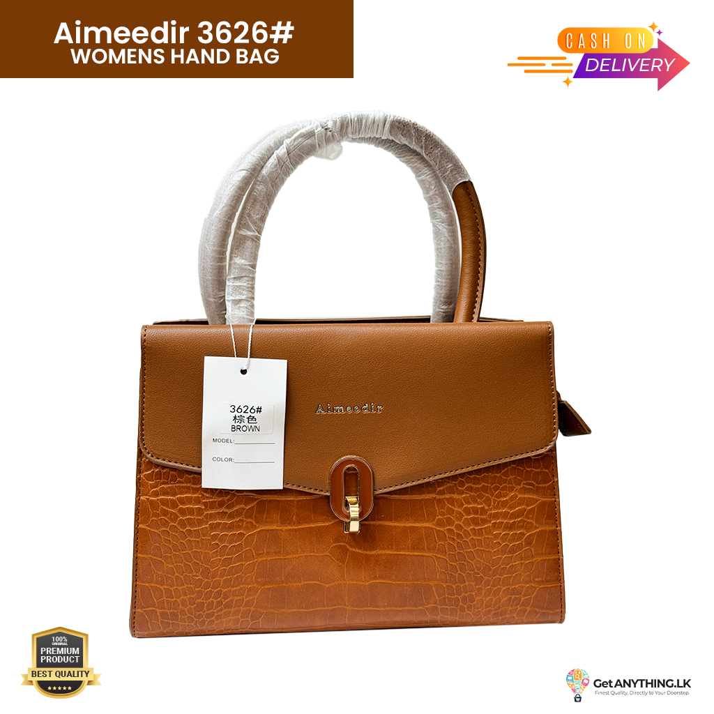 Aimeedir 3626 Women's Hand Bag Brown